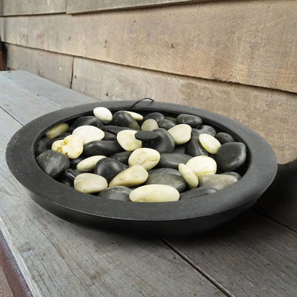 Sunspray Black Marble Stone Water Feature Bowl 34 / 44 / 54 Cm 3 Sunspray Black Marble Stone Water Feature Bowl 34 / 44 / 54 Cm