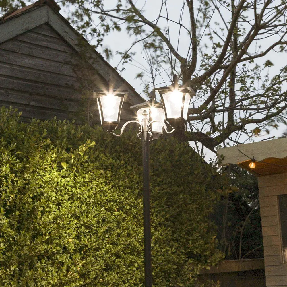 Solar Lamp Post Triple Head 10 Solar Lamp Post Triple Head - Image 8