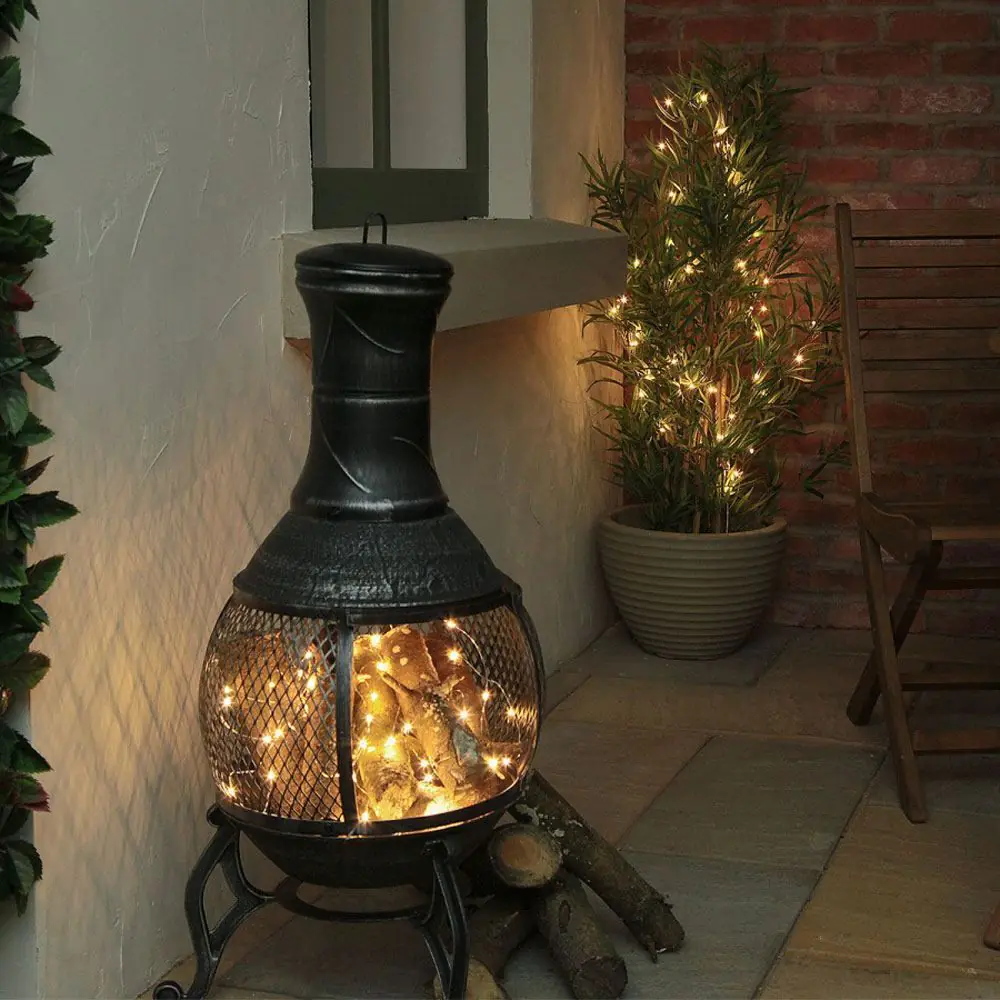 Outdoor Battery Lights, Weatherproof, 50 Leds - 2 Pack 6 Outdoor Battery Lights, Weatherproof, 50 Leds - 2 Pack - Image 4