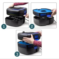 Solar Lights Store -Solar Lights Store all in one pond pump tripleaction 15000