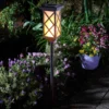 Arezzo Flaming Torch (Pack Of 2) 2 Arezzo Flaming Torch (Pack Of 2) -Solar Lights Store arezzo flamin torch