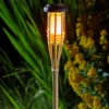 Bamboo Flaming Torch - 2 Pk -Solar Lights Store bamboo flaming torch