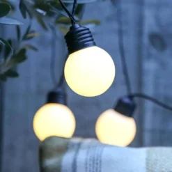 Solar Lights Store -Solar Lights Store battery festoon lights 10 warm white 12