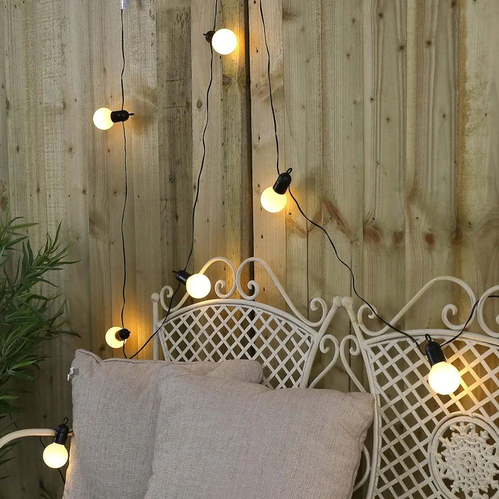 Battery Festoon Lights 10 Warm White 6 Battery Festoon Lights 10 Warm White - Image 4