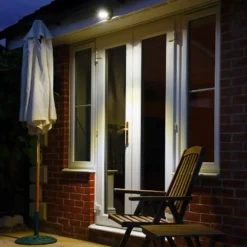 Battery Operated PIR Security Light - 2 Pack -Solar Lights Store battery pir sensor light