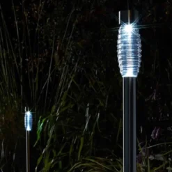 Beacon Solar Powered Mast Light (4 Pack) -Solar Lights Store beacon solar powered mast light 4