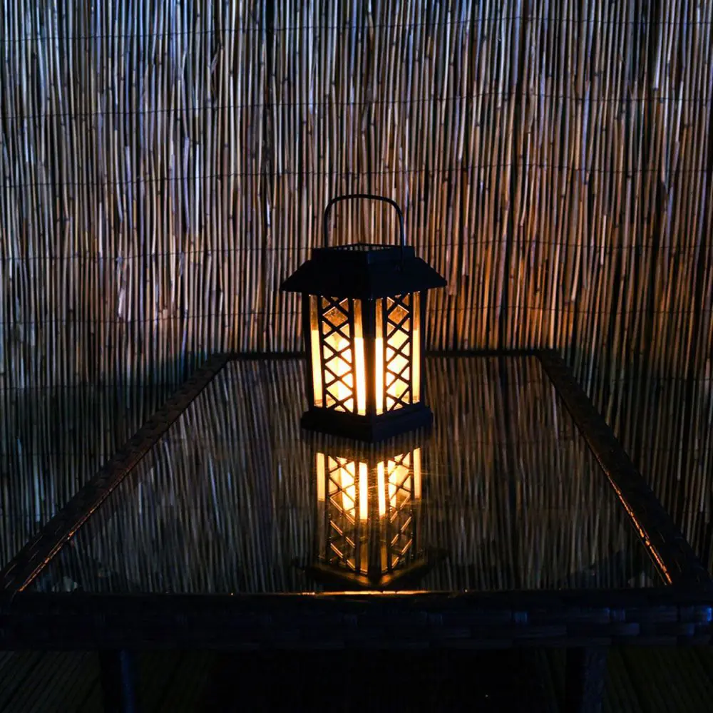 Black Solar Candle Lantern 17.5 Cm 8 Black Solar Candle Lantern 17.5 Cm - Image 6