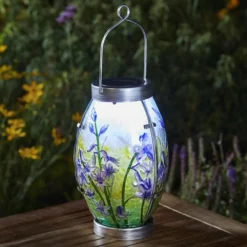 Solar Lights Store 35 BlueBell Solar Garden Lantern