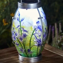 Solar Lights Store -Solar Lights Store bluebell solar garden lantern