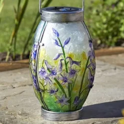 BlueBell Solar Garden Lantern -Solar Lights Store bluebell solar garden lantern 3 1