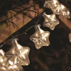 Battery Operated Christmas Lights Stellar Stars (2 Sets)