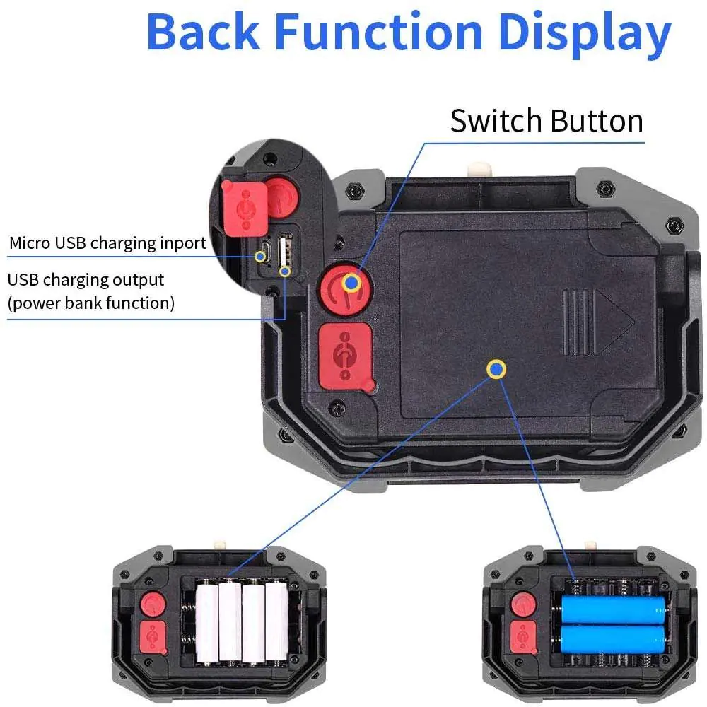 Compact Rechargeable Floodlight 4 Compact Rechargeable Floodlight - Image 2