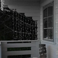 ConnectGo Curtain Lights Connectable Clear Cable 1m X 1m 13 ConnectGo Curtain Lights Connectable Clear Cable 1m X 1m -Solar Lights Store connectgo curtain lights clear cable 1m x 1m 2