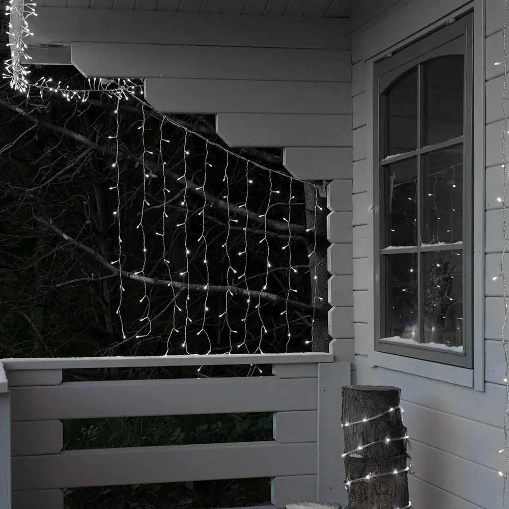 ConnectGo Curtain Lights Connectable Clear Cable 1m X 1m 6 ConnectGo Curtain Lights Connectable Clear Cable 1m X 1m - Image 4