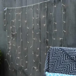 ConnectGo Curtain Lights Connectable Clear Cable 1m X 1m 15 ConnectGo Curtain Lights Connectable Clear Cable 1m X 1m -Solar Lights Store connectgo curtain lights clear cable 1m x 1m 5