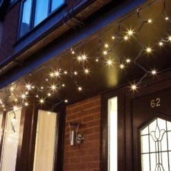 ConnectPro Icicle Lights Black Cable - 5m 19 ConnectPro Icicle Lights Black Cable - 5m -Solar Lights Store connectpro icicle lights black cable 1 1