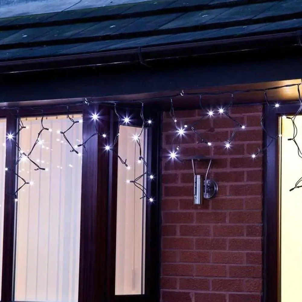 ConnectPro Icicle Lights Black Cable - 5m 8 ConnectPro Icicle Lights Black Cable - 5m - Image 6