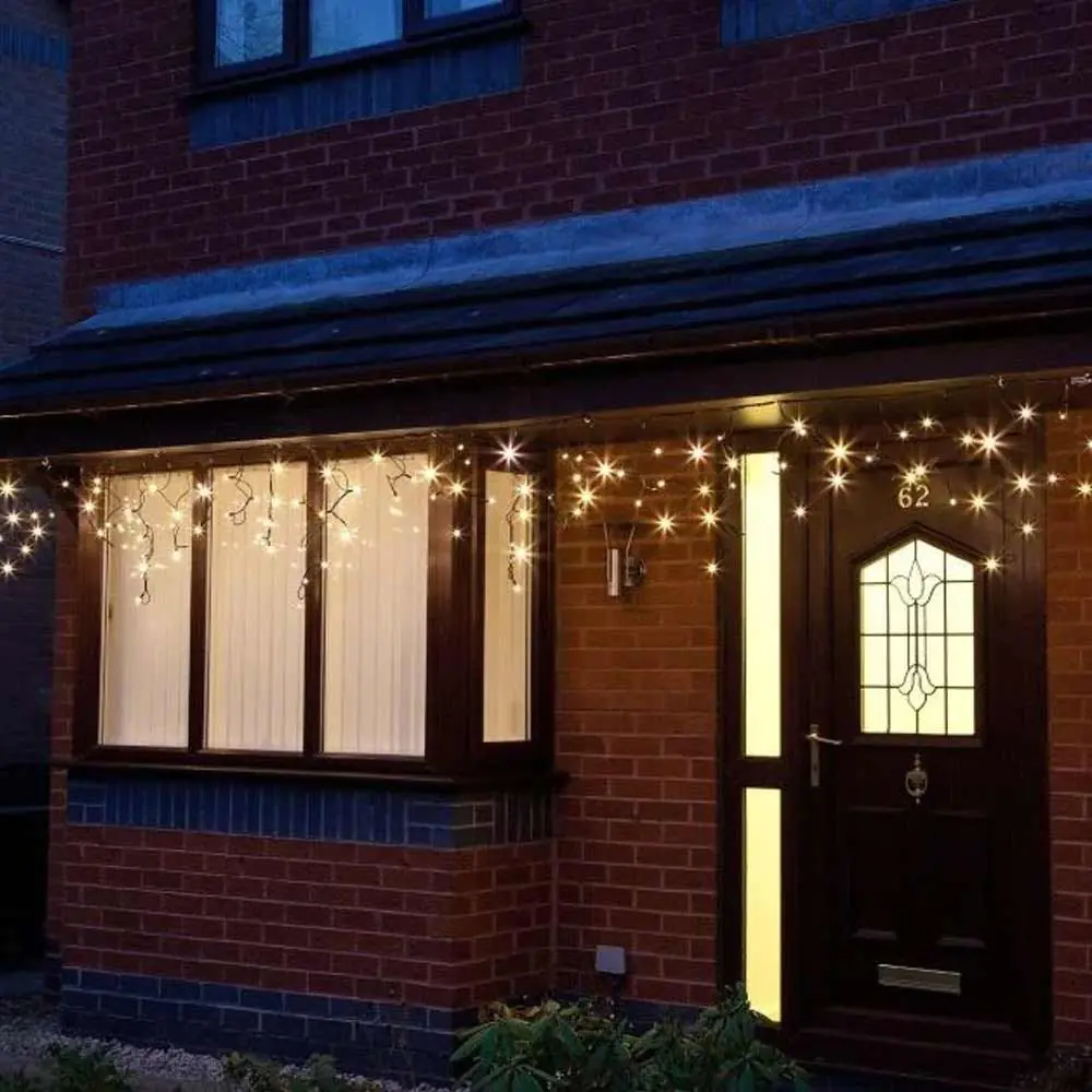 ConnectPro Icicle Lights Black Cable - 5m 6 ConnectPro Icicle Lights Black Cable - 5m - Image 4