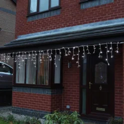 ConnectPro Icicle Lights White Cable - 5m -Solar Lights Store connectpro icicle lights white cable 1 1