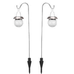 Crackle Globe Solar Lantern Lights -Solar Lights Store crackle globe solar lantern