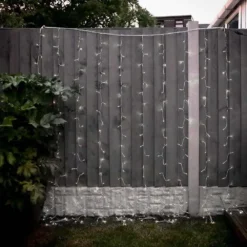 Curtain Lights Connectable Clear Cable 2m X 3m -Solar Lights Store curtain lights connectable clear cable 2m x 3m white 4