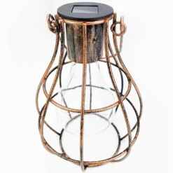 Solar Eureka Firefly Lanterns - 3 Pk 11 Solar Eureka Firefly Lanterns - 3 Pk -Solar Lights Store eureka firefly lantern 3 pk copper gold 2