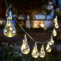 Eureka Solar Light Bulb String