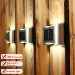 Fence Garden Solar Lights - 4 Pack 10 Fence Garden Solar Lights - 4 Pack -Solar Lights Store fence garden solar lights 4 pack 2