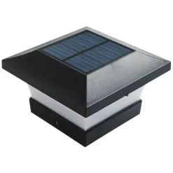 Fence Post Solar Light Caps - 2 Pk