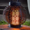 Ferrara Flaming Solar Garden Lantern - 2 Pack 2 Ferrara Flaming Solar Garden Lantern - 2 Pack -Solar Lights Store ferrara flaming solar garden lantern