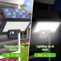 Floodlight Solar 2400 Lumens -Solar Lights Store floodlight solar 7