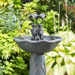 Frog Frolics Solar Water Feature 7 Frog Frolics Solar Water Feature -Solar Lights Store frog frolics solar water feature 3
