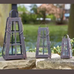 Garden Lanterns Alexandria 3 Pack -Solar Lights Store garden lanterns alexandria 3 pack 3