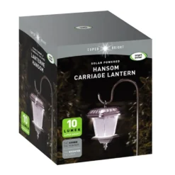 Hansom Carriage Lantern (2 Pack) 11 Hansom Carriage Lantern (2 Pack) -Solar Lights Store hansom carriage lantern 3