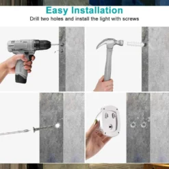 Integra Garden Fence Solar Lights 2pk -Solar Lights Store integra garden fence solar lights 7