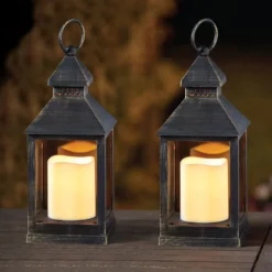 Kentish Candle Lantern (Pack Of 2)