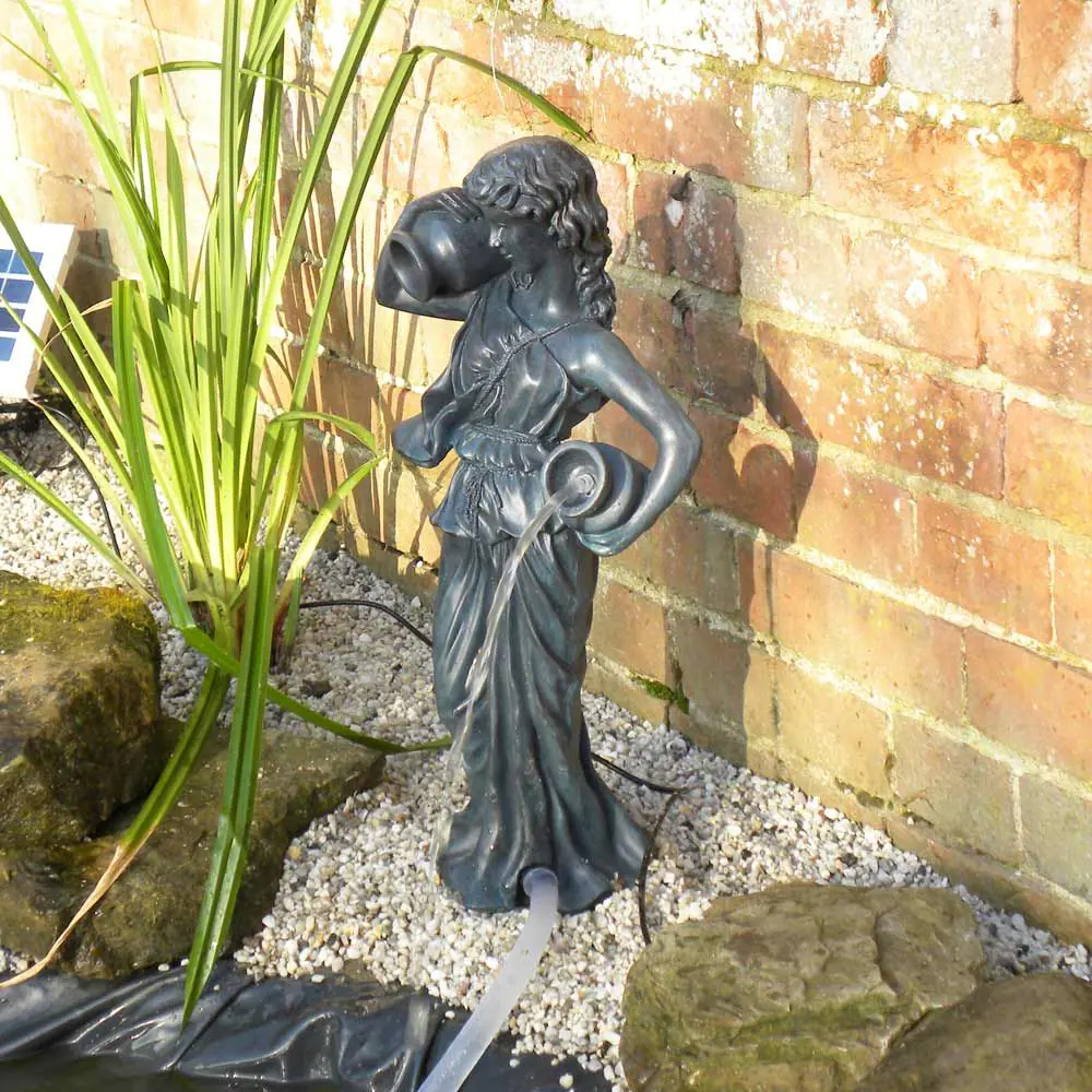 Lucia Solar Pond Spitter Statue 5 Lucia Solar Pond Spitter Statue - Image 3