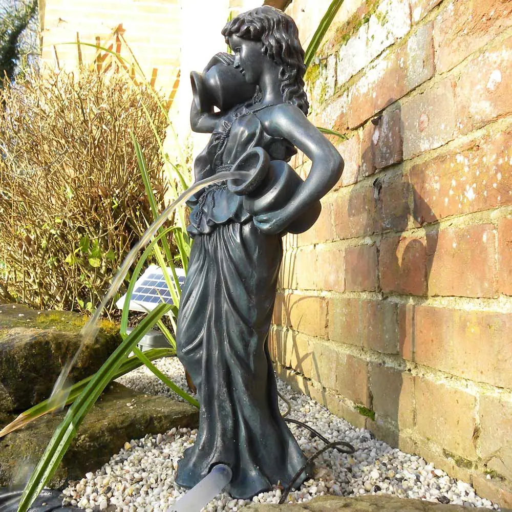 Lucia Solar Pond Spitter Statue 6 Lucia Solar Pond Spitter Statue - Image 4