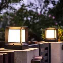 Lumisoft Solar Light Post Light