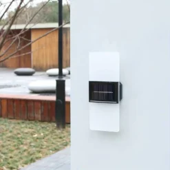 Lumisoft Solar Up Down Lights - 2 Pack -Solar Lights Store lumisoft solar up down light 6