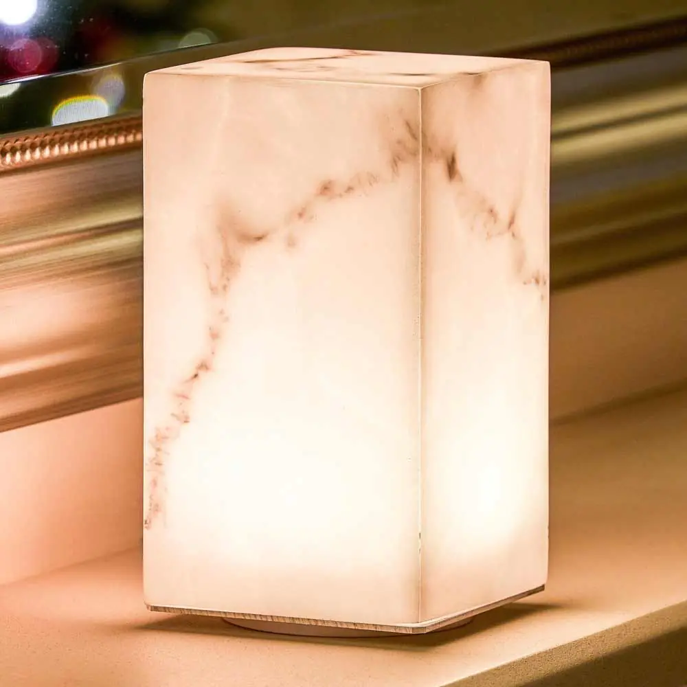 Marble Battery Operated Lamp 3 Marble Battery Operated Lamp