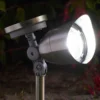 Stainless Steel Mega Solar SpotLight - 2 Pack