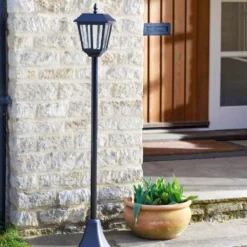 Metro Super Bright Solar Lamp Post Light -Solar Lights Store metro super bright solar lamp post light 2