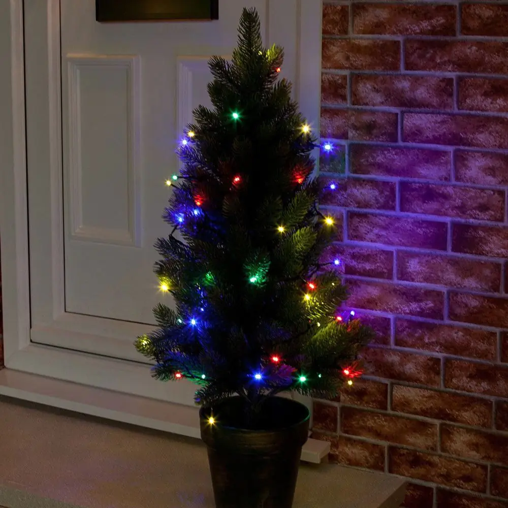 Multi Coloured Battery Fairy Lights 100 - 2Pk 5 Multi Coloured Battery Fairy Lights 100 - 2Pk - Image 3