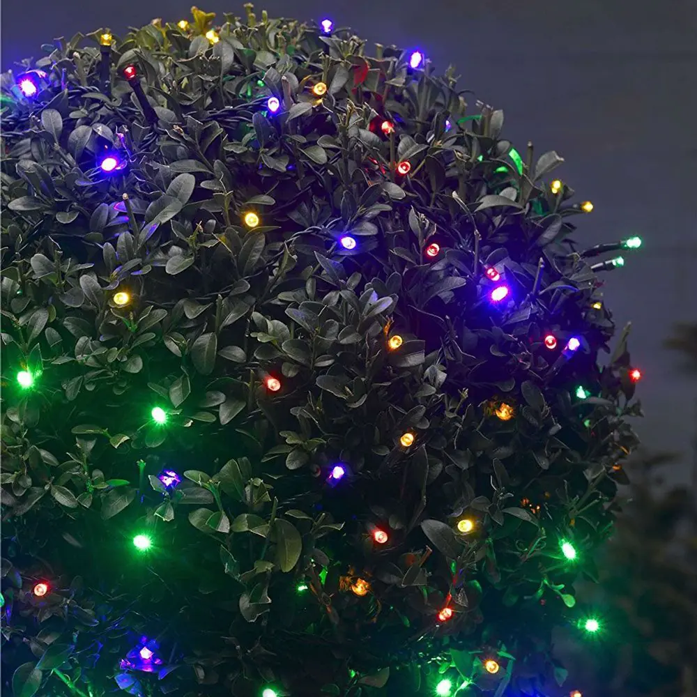 Multi Coloured Battery Fairy Lights 100 - 2Pk 4 Multi Coloured Battery Fairy Lights 100 - 2Pk - Image 2