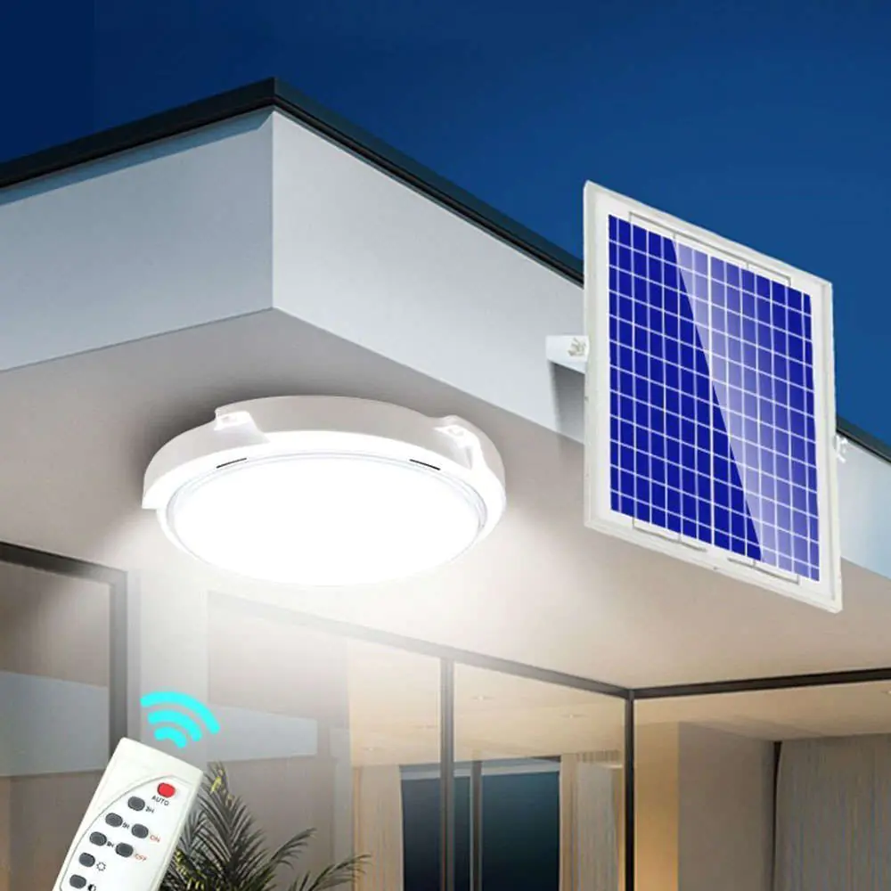Outdoor Solar Ceiling Light 100W 5 Outdoor Solar Ceiling Light 100W - Image 3