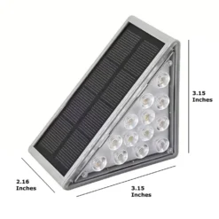 Outdoor Solar Step Lights - 2pk -Solar Lights Store outdoor solar step lights 1