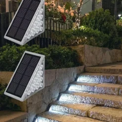 Outdoor Solar Step Lights - 2pk -Solar Lights Store outdoor solar step lights 5