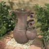 Pitcher Cascade Solar Water Feature 1 Pitcher Cascade Solar Water Feature -Solar Lights Store pitcher cascade solar water feature