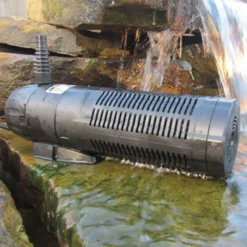 Pond Filter / UV Steriliser / 2000L/H Pump / Fountain All In One System -Solar Lights Store pond filter all in one trip 1 1
